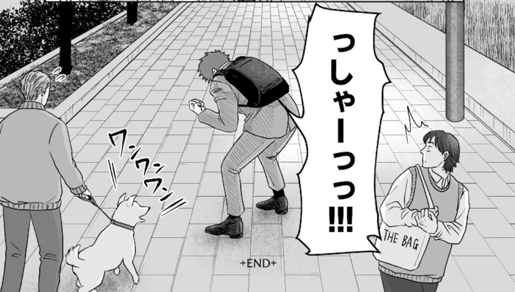 『ピュアリーマン』通りすがりの人が持ってたTHE BAG