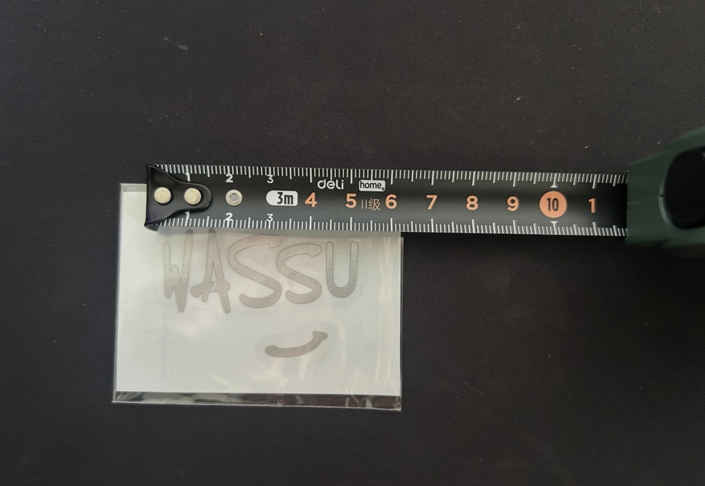 WASSUカッティングステッカー