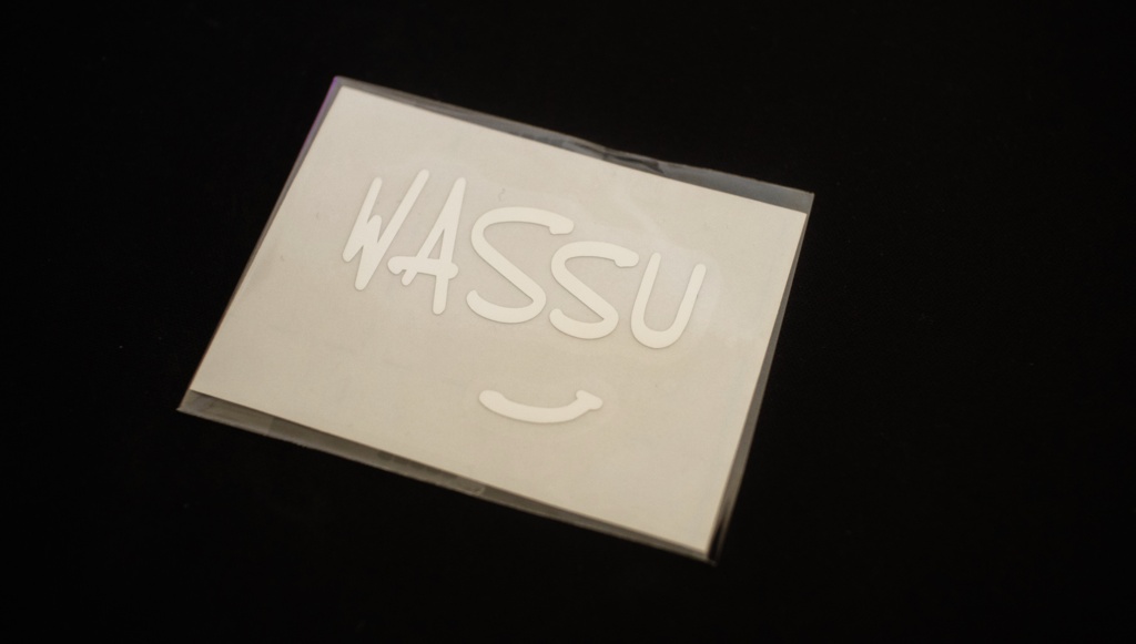 WASSUカッティングステッカー