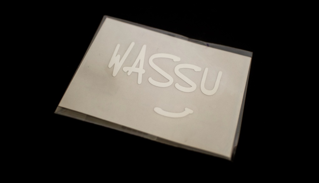WASSUカッティングステッカー