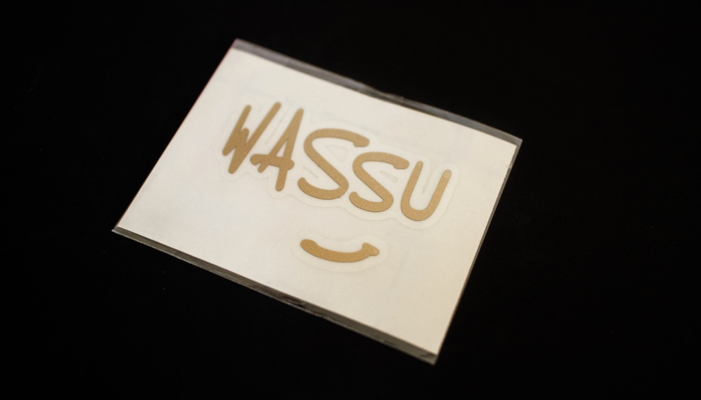 WASSUカッティングステッカー