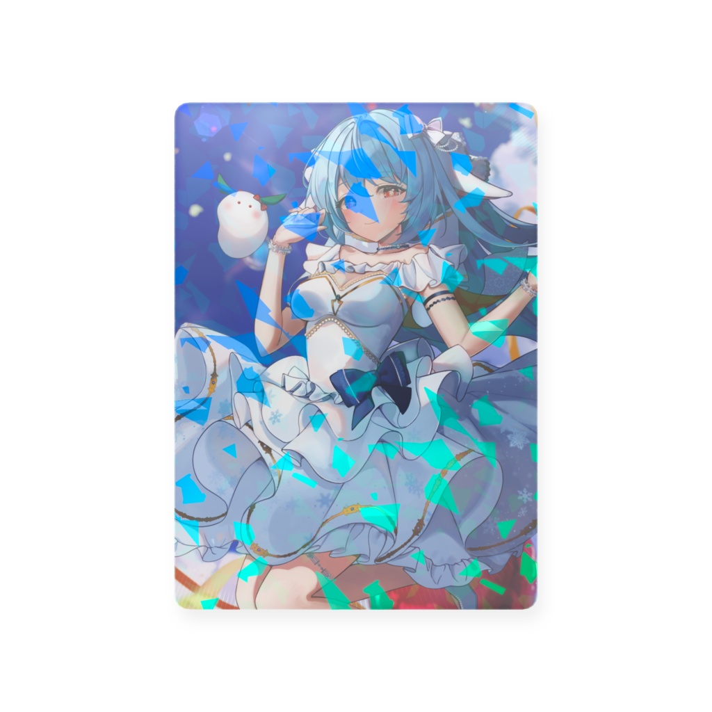 ユピアと3周年記念❄️(プラスチックカード)