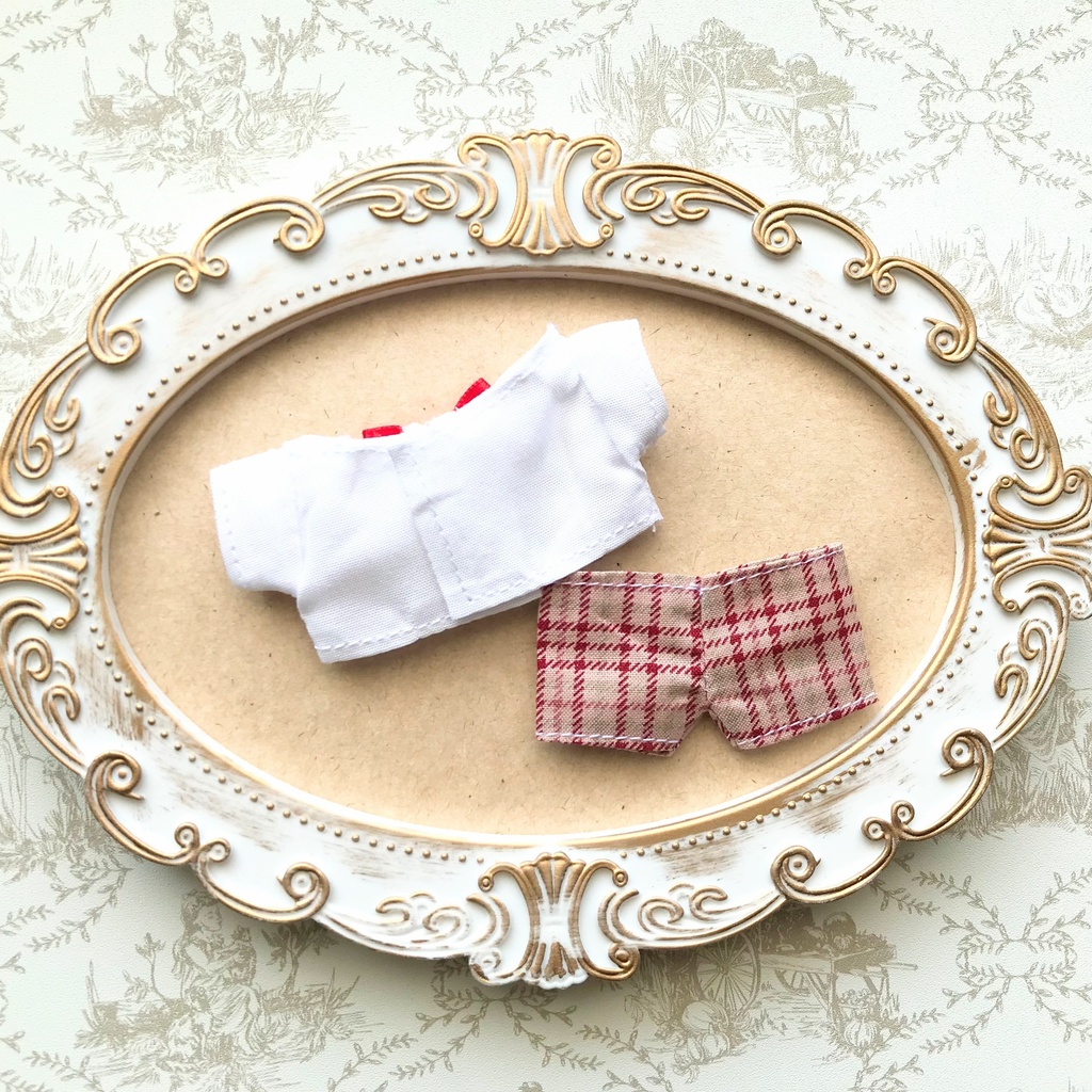 【ぬい服】いちごホイップ