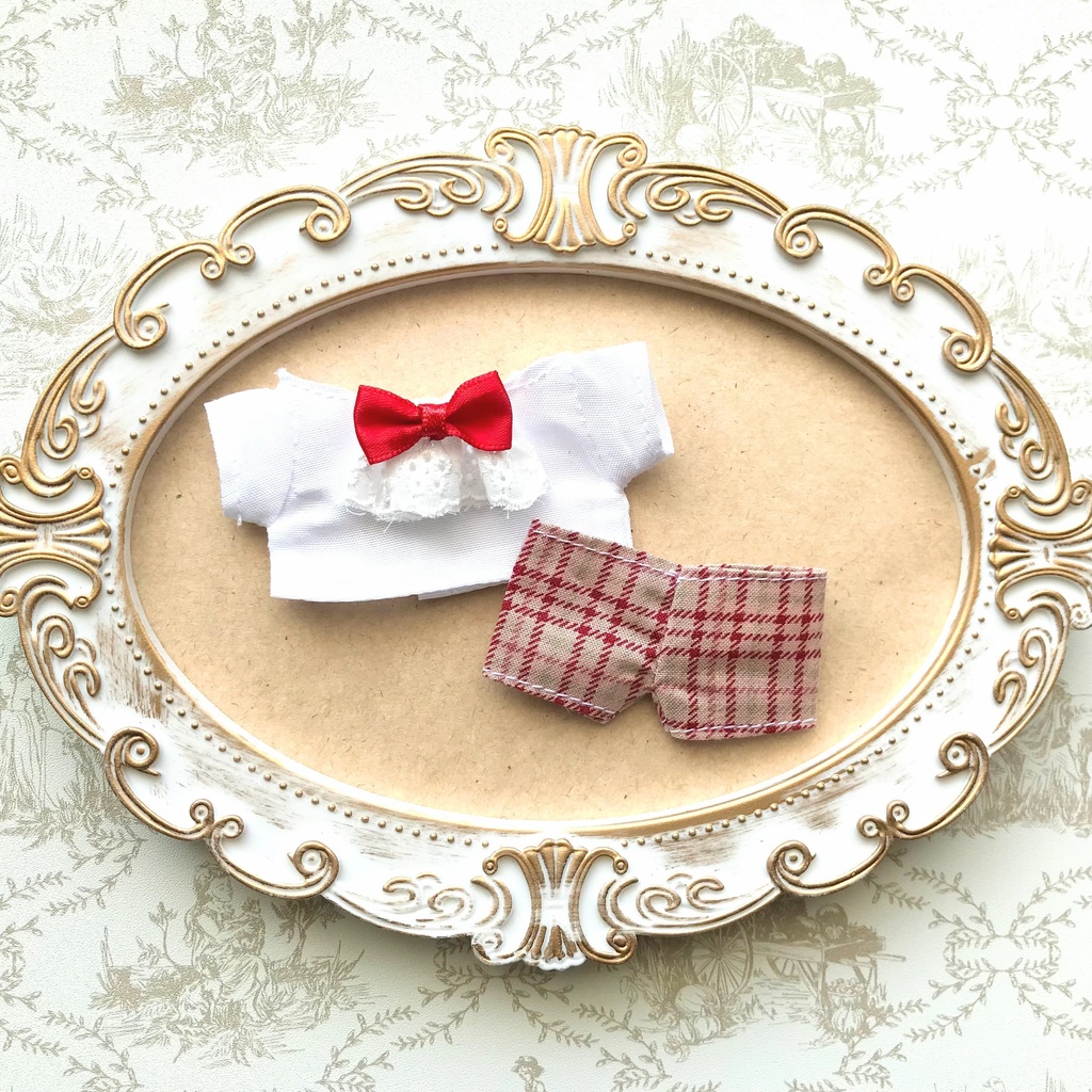 【ぬい服】いちごホイップ
