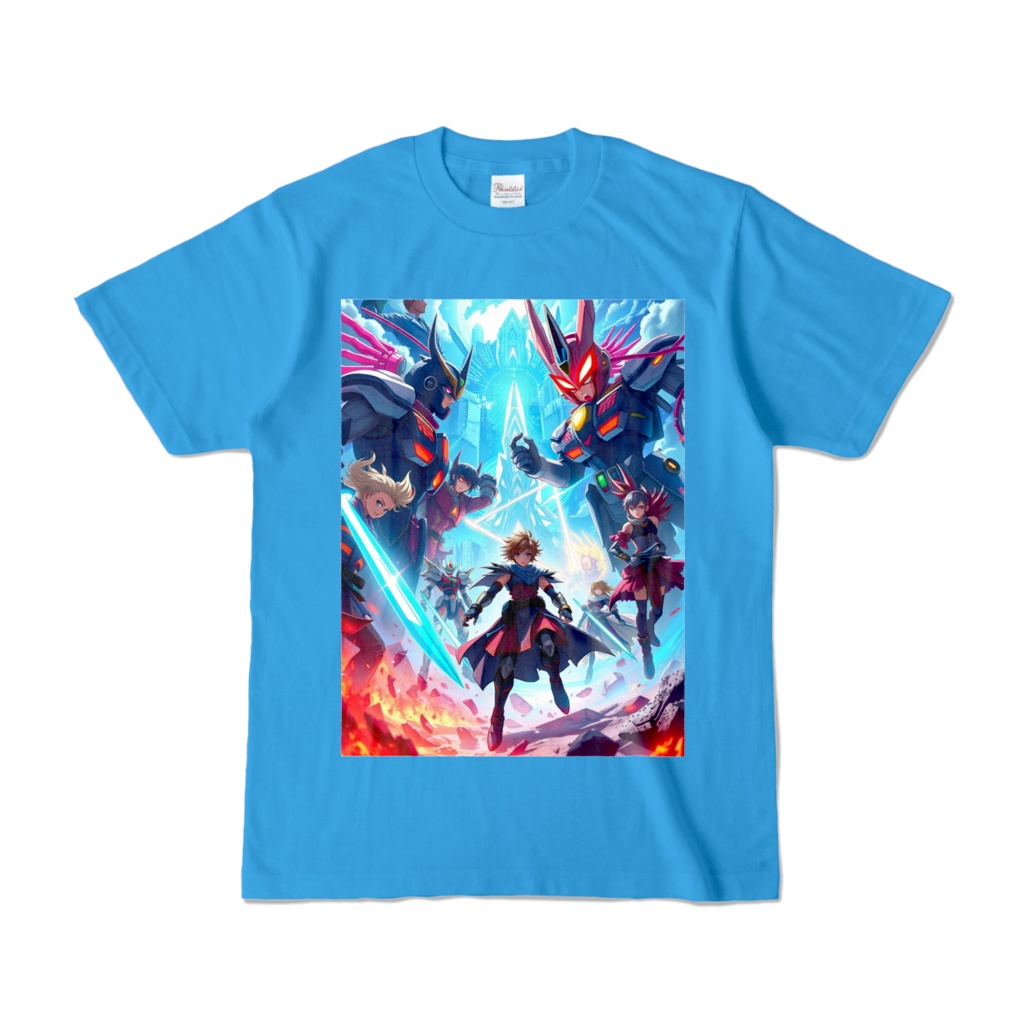 究極のメカバトルTシャツ