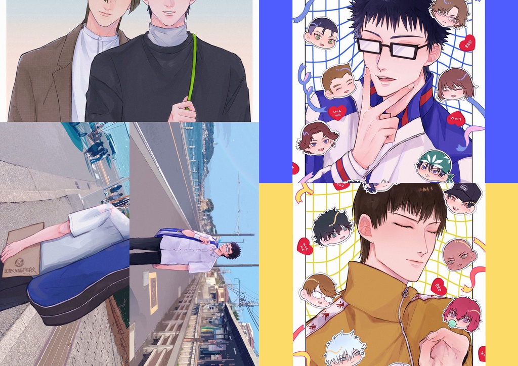 柳乾イラスト本「俺たちの距離感」