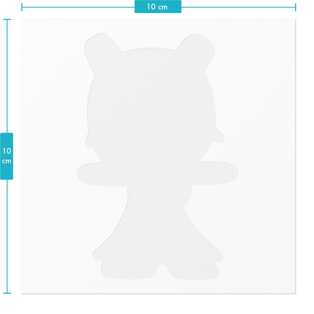 SDもるとちゃんステッカー