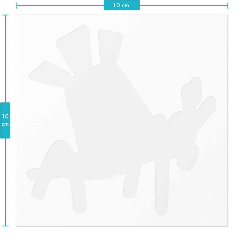 あれぐろもるとロゴステッカー