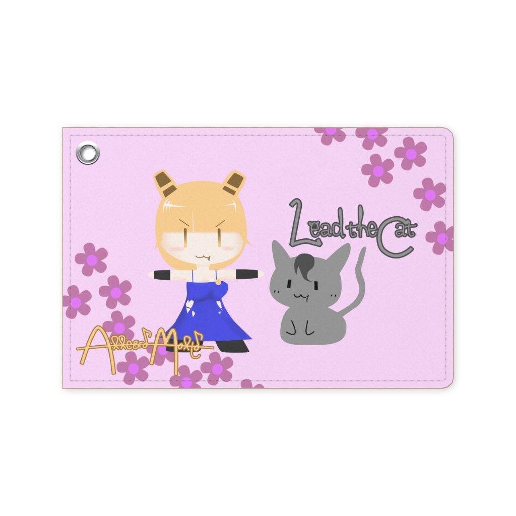 荒玄もると&猫のLeadパスケース