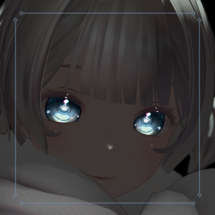 【3アバター対応】肉球アイテクスチャ【10Collar】