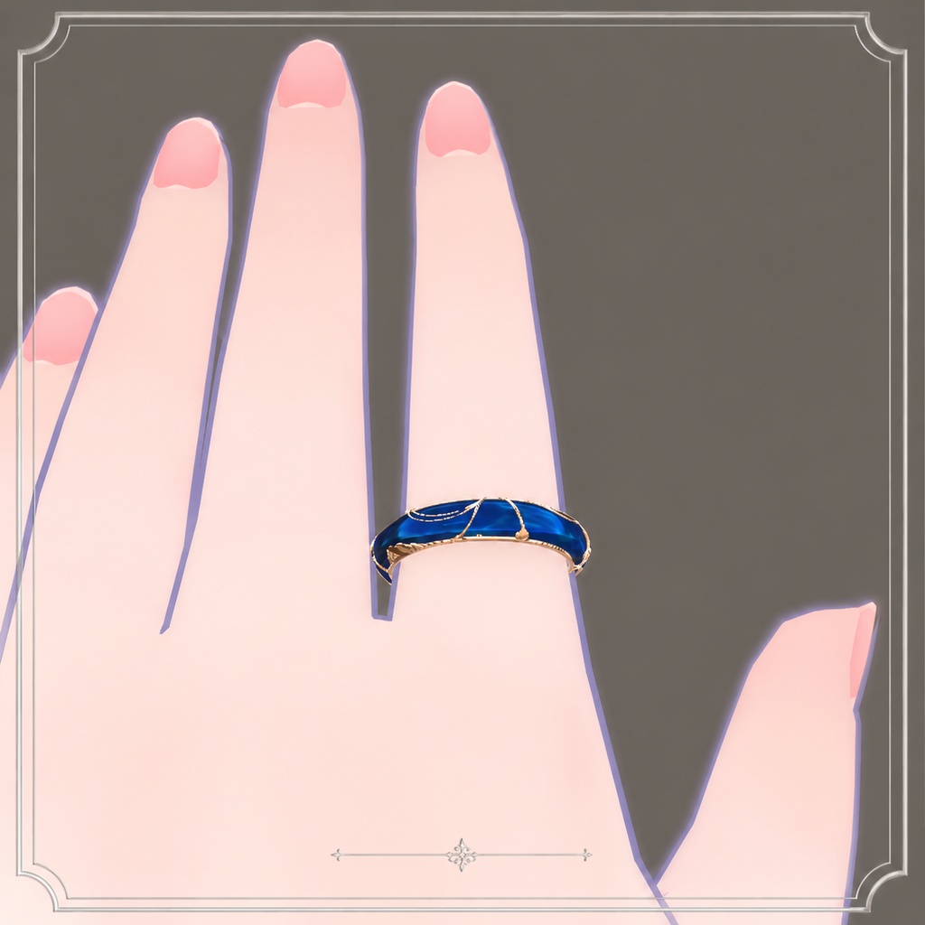 【VRChat対応】蒼空の輪 - Ring of Azure Sky -
