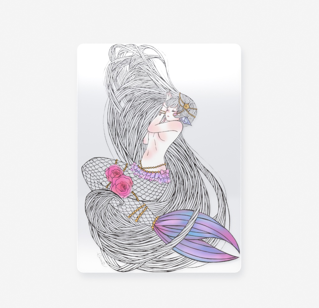 クリアカード(人魚姫)