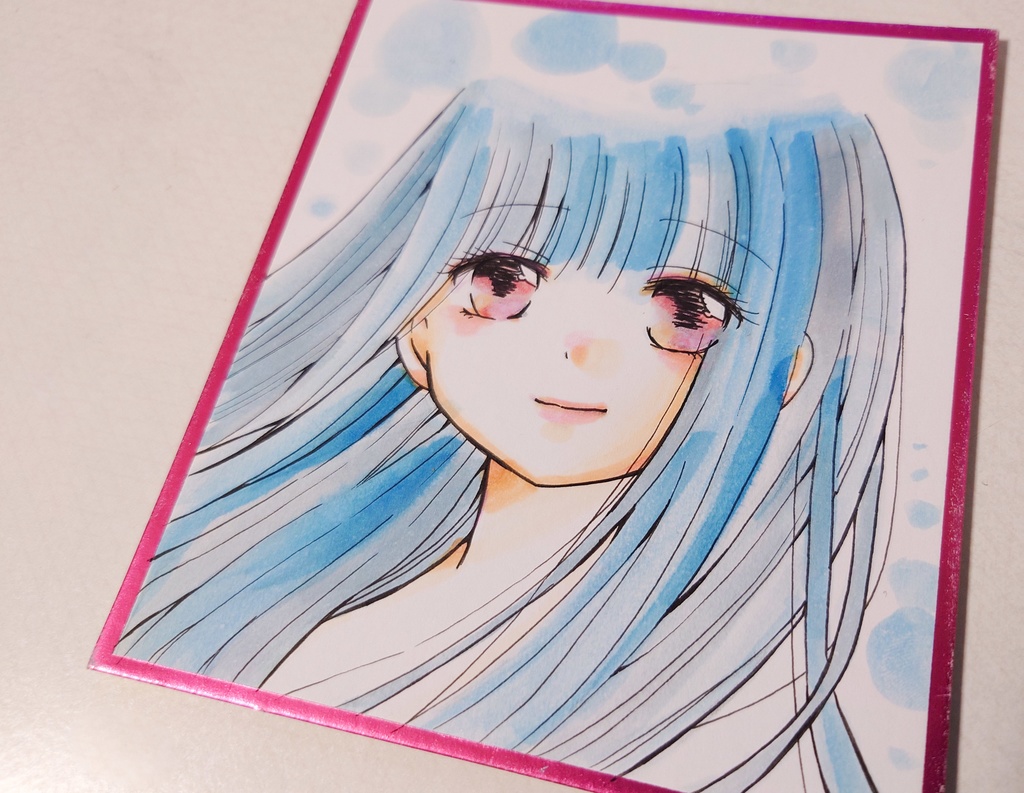 ミニ色紙(女性)