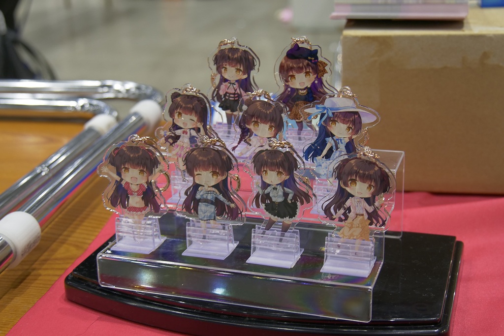 【C100】全部冬優子!アクリルキーホルダー