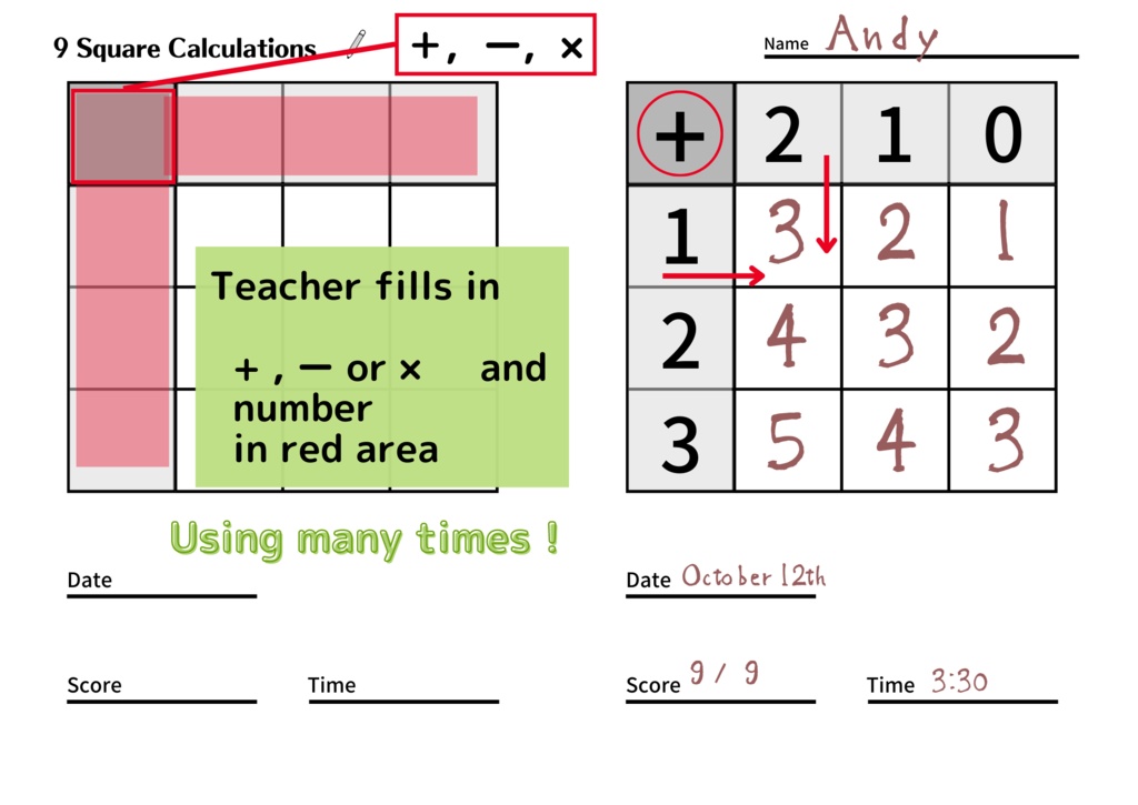 <FreeDL>First step in numbers for kids ★ <無料>算数はじめの一歩