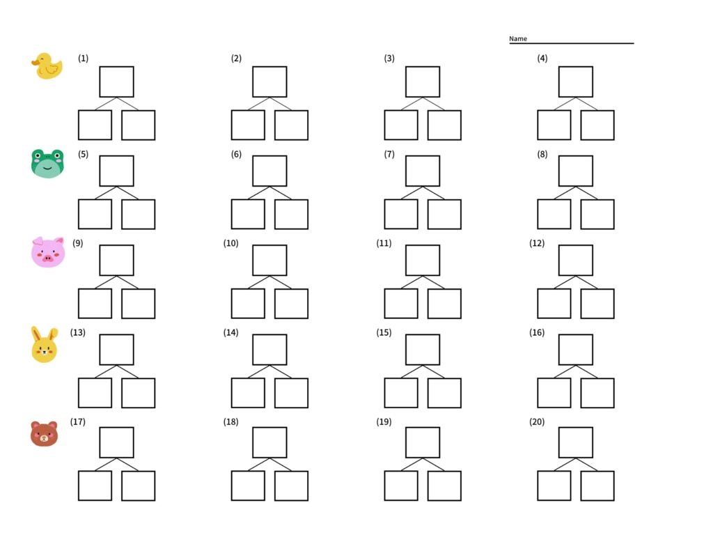 <FreeDL>First step in numbers for kids ★ <無料>算数はじめの一歩