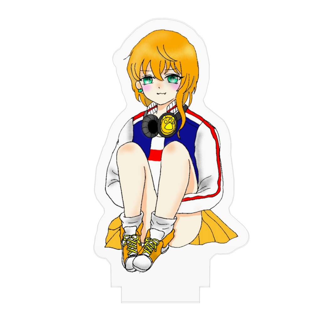 猫谷花火 アクリルフィギュア