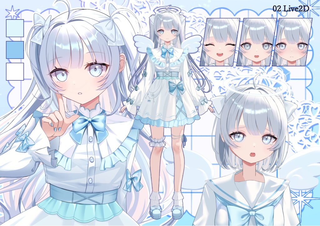 【限定1点】天使の女の子【VTS/nizima対応】