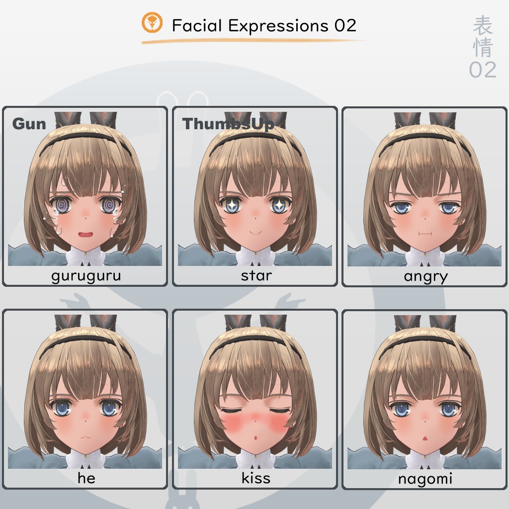 VRChat想定3Dモデル『アリンデ』