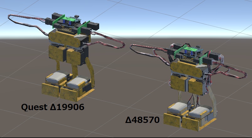 3D Model 3段変形のロボットをつくってみた【VRChat想定】