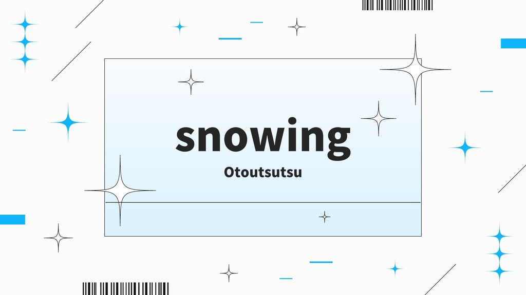 【フリーBGM】snowing