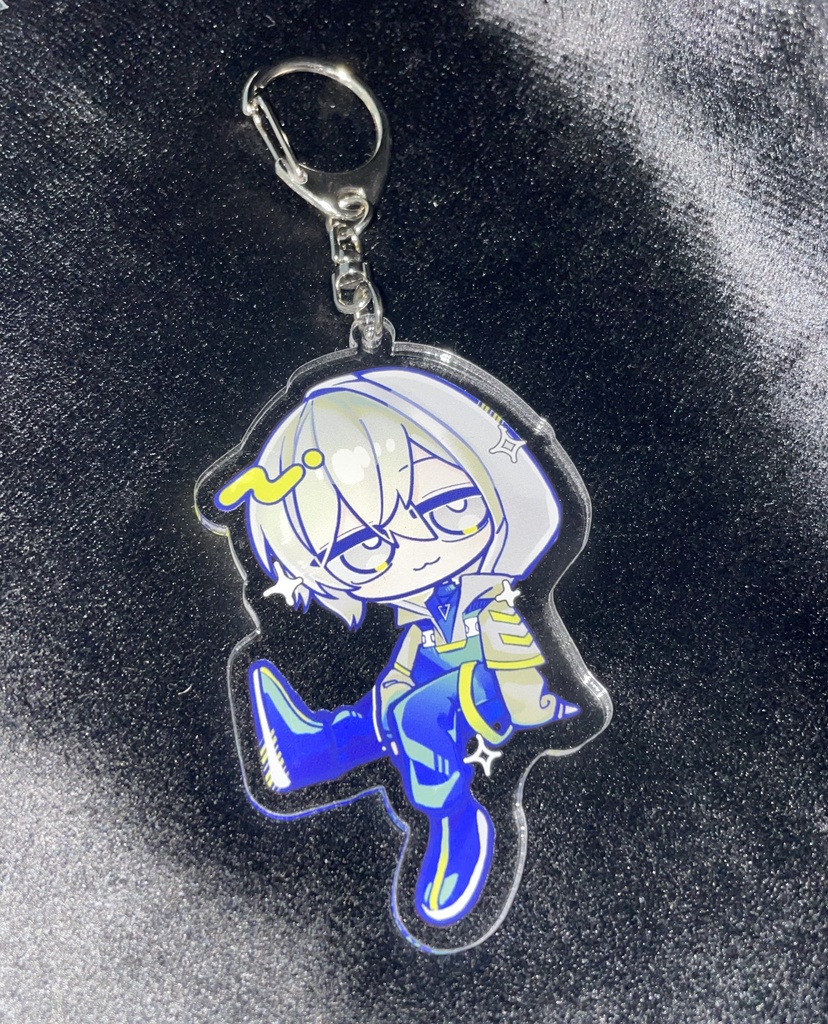 メジロ アクリルキーホルダー 