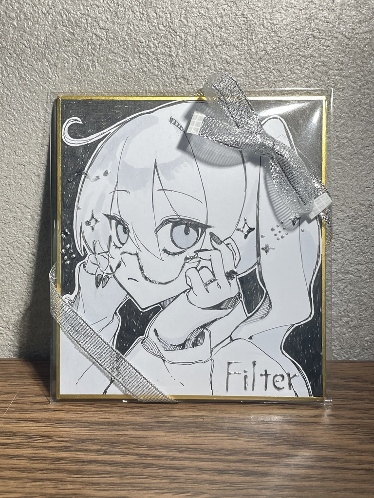 【原画】ミニ色紙