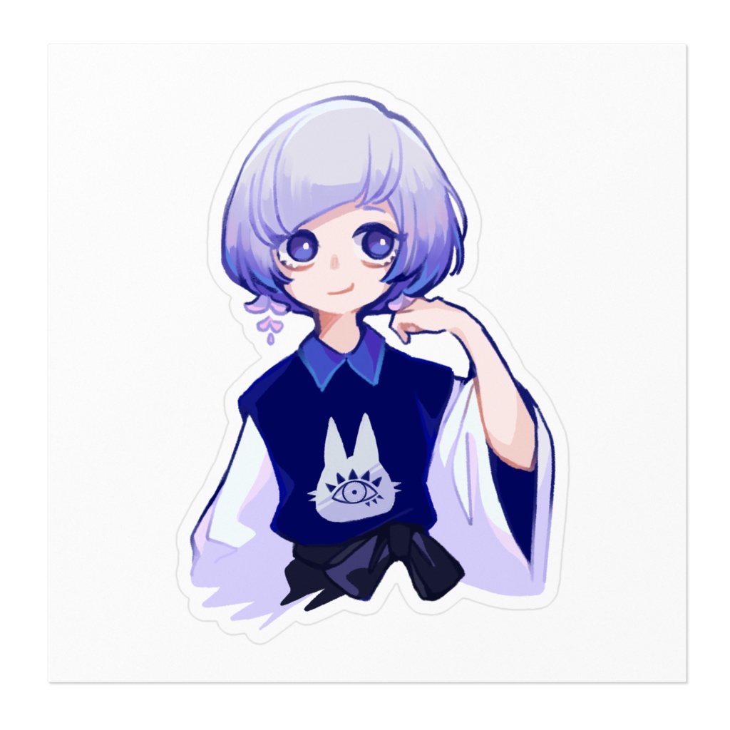 ふじいしろ ステッカー2022