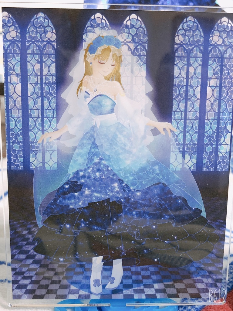 お辞儀&カテーシーキ青のアクリルスタンド