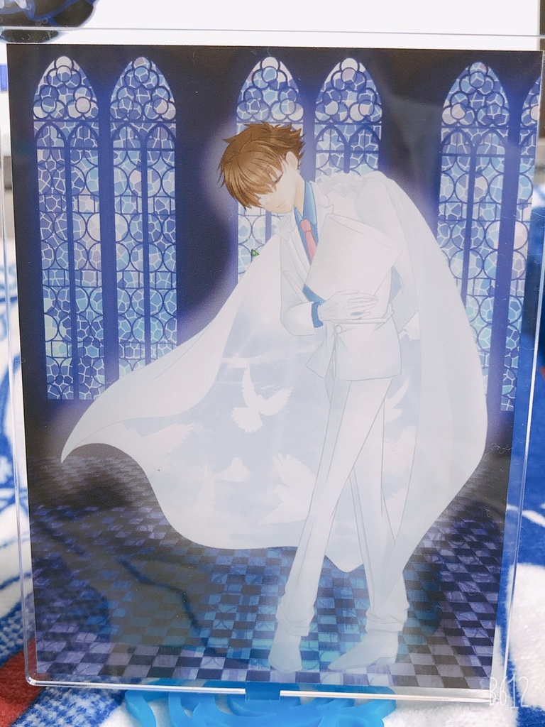 お辞儀&カテーシーキ青のアクリルスタンド