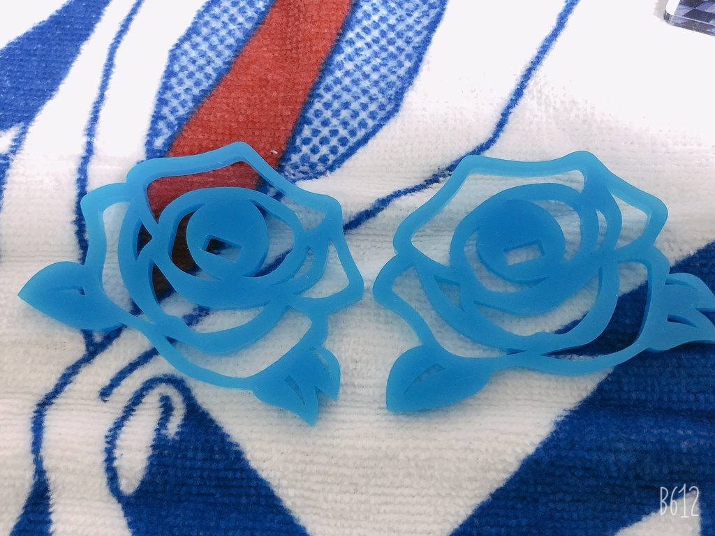 お辞儀&カテーシーキ青のアクリルスタンド