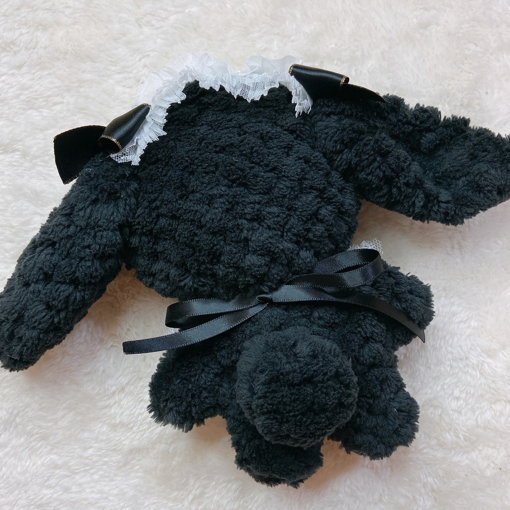 おめかしうさちゃん ロップイヤー Black🖤