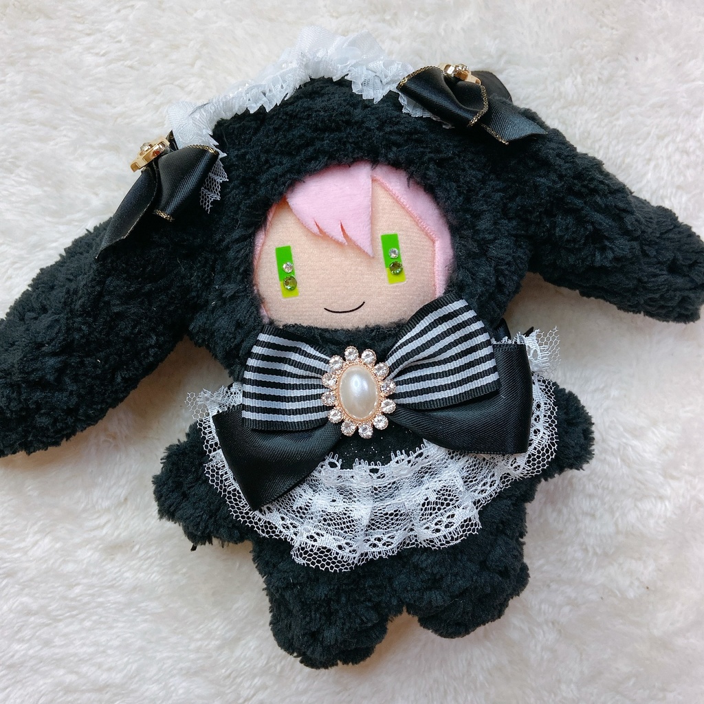 おめかしうさちゃん ロップイヤー Black🖤