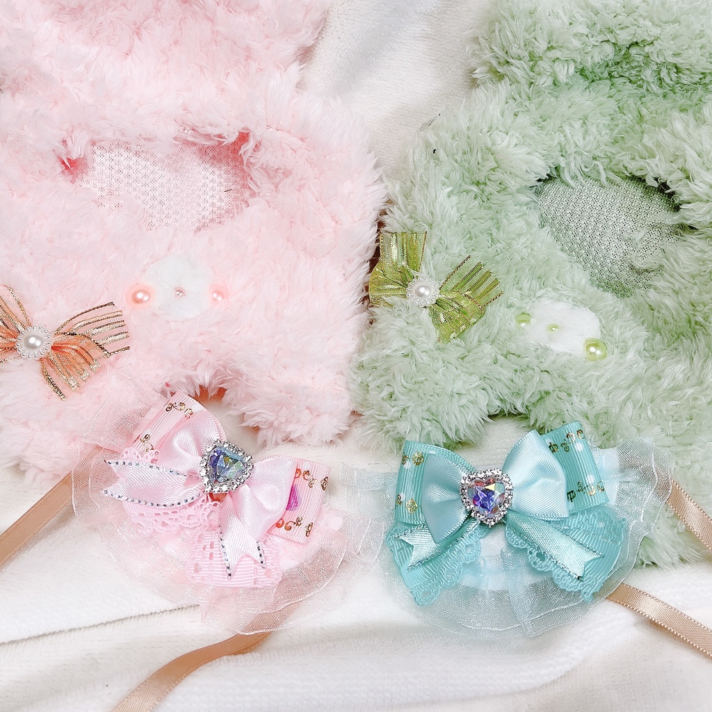 🧸おめかしくまさんツインズ💚❤️