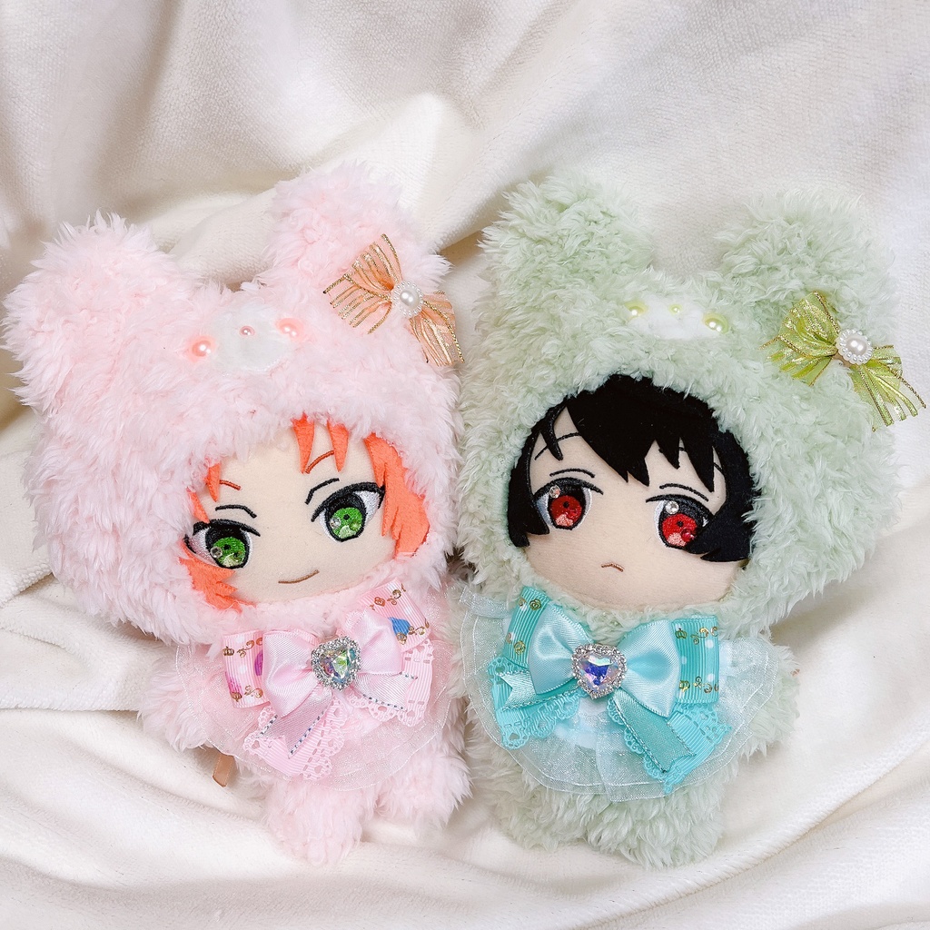 🧸おめかしくまさんツインズ💚❤️