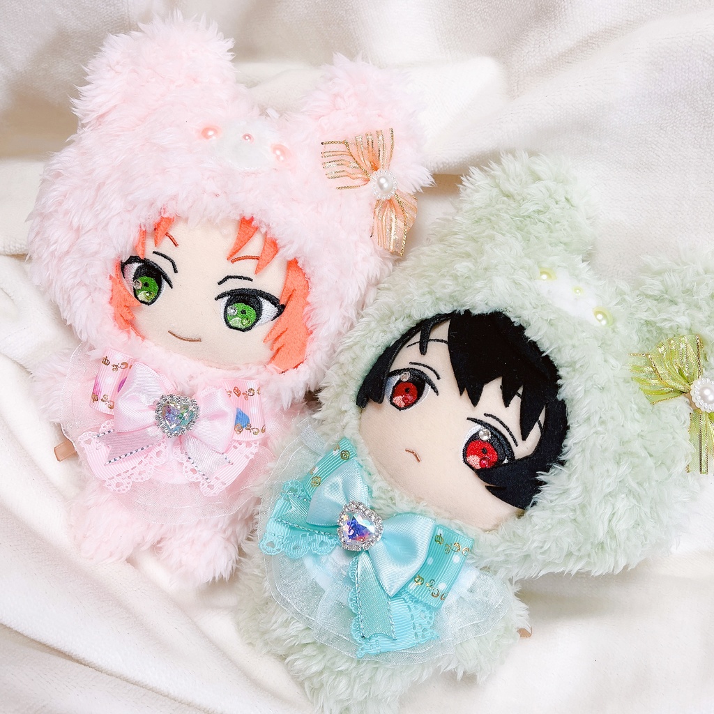 🧸おめかしくまさんツインズ💚❤️