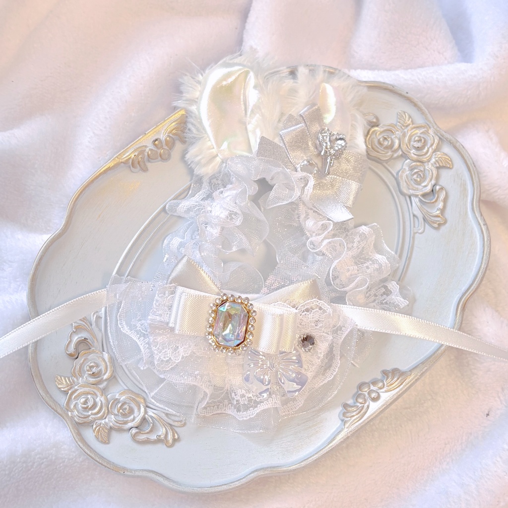 ribbon×ribbon🤍White rabbit🐰