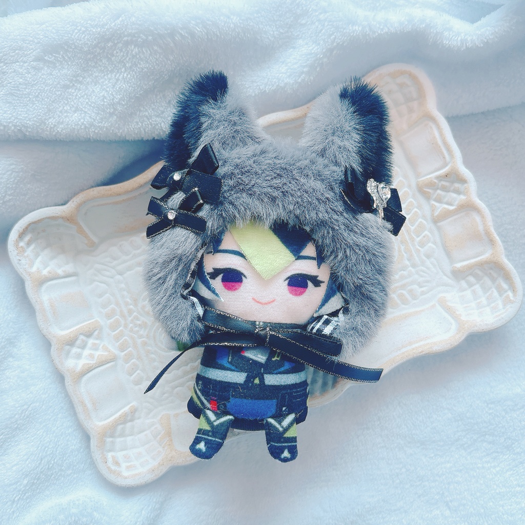 ねこずきん ダークグレー