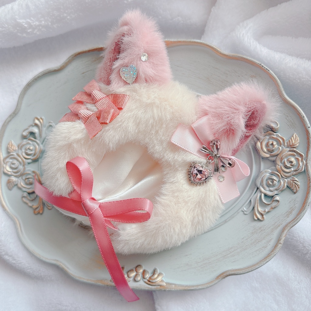 ねこずきん バレエコアピンク🩰🎀💖