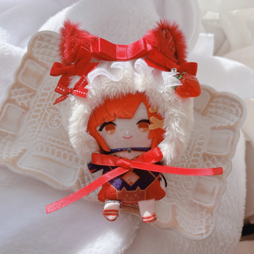 ねこずきん love strawberry🍓