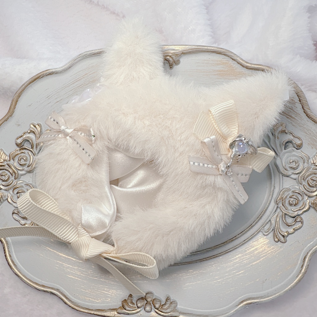 ねこずきん White powder 🤍✨