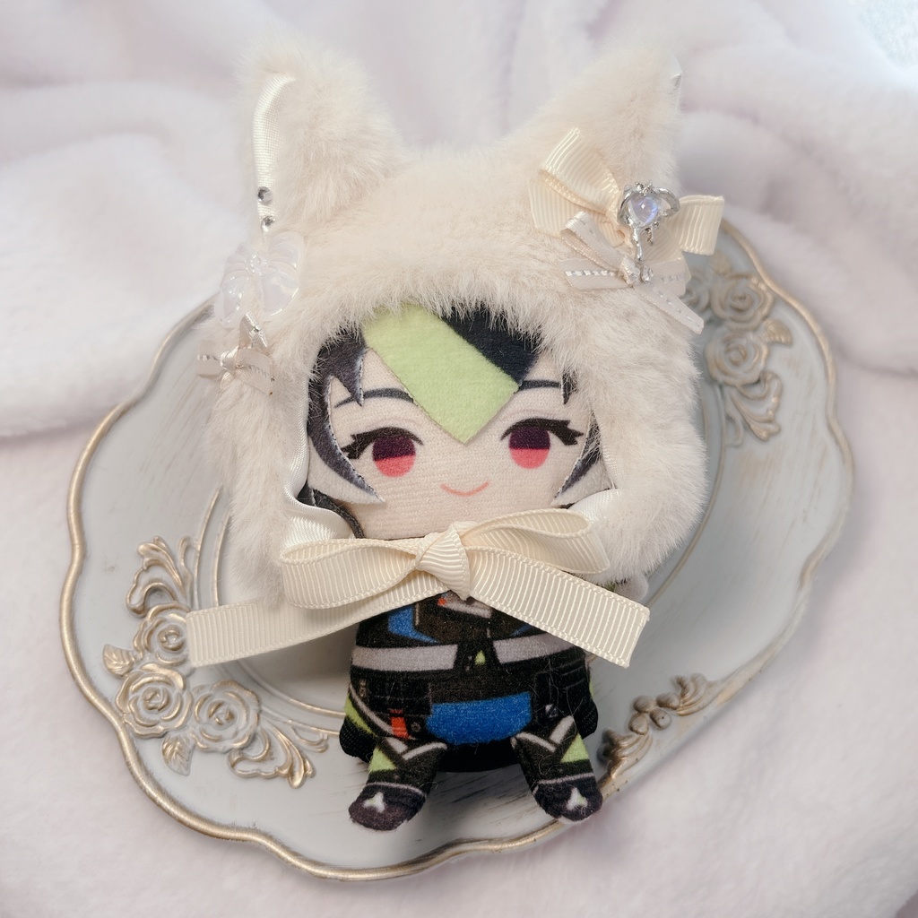 ねこずきん White powder 🤍✨