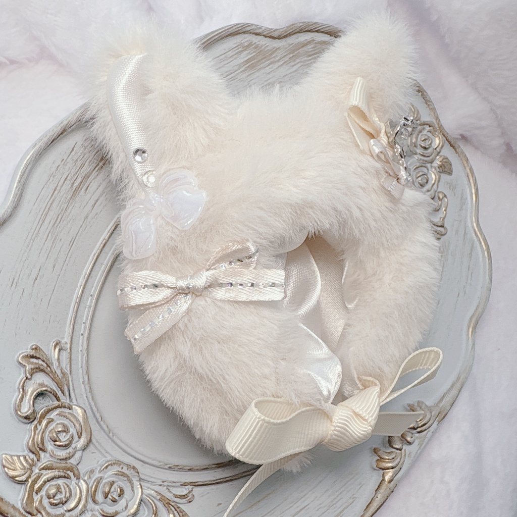 ねこずきん White powder 🤍✨