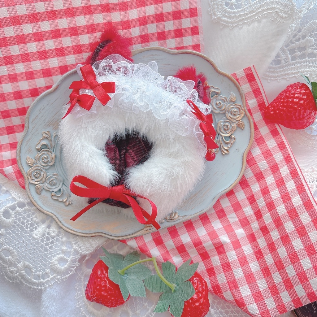 ねこずきん whip cherry🍒´-