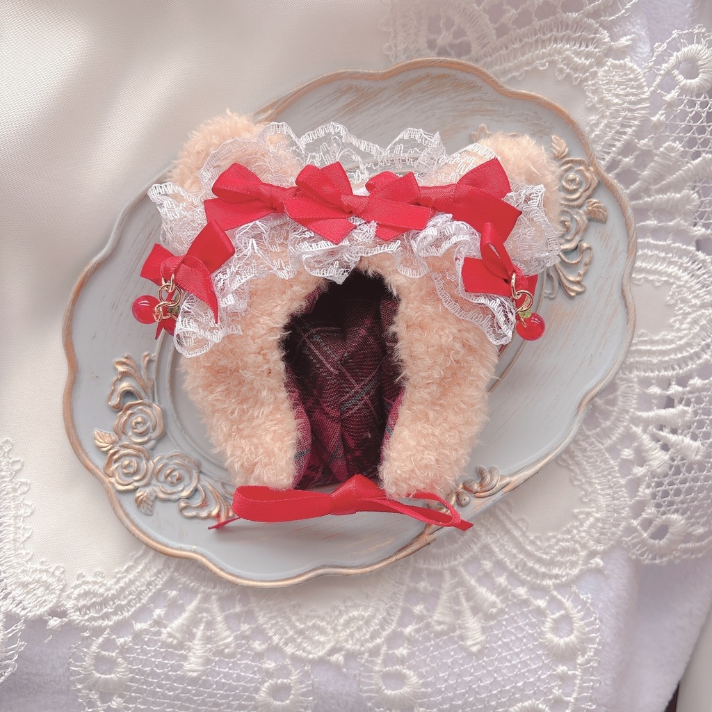 cherry custard bare🍒🧸