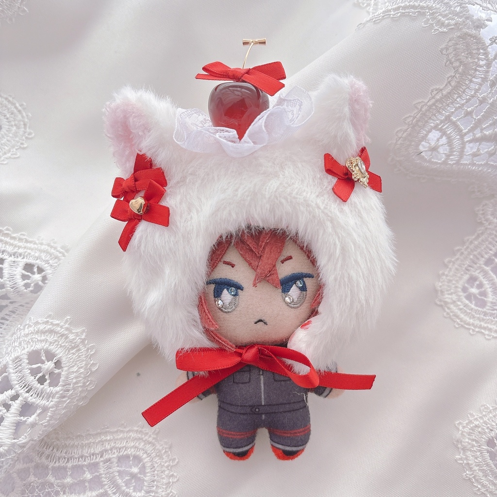 ねこずきん ホイップチェリー🍒