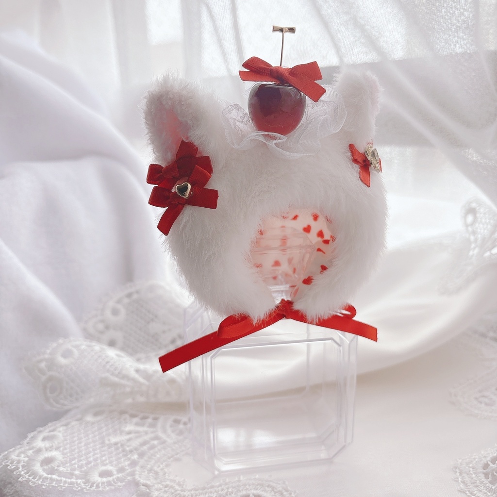ねこずきん ホイップチェリー🍒