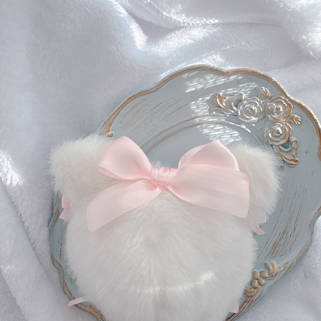 青い瞳の猫さんのずきん