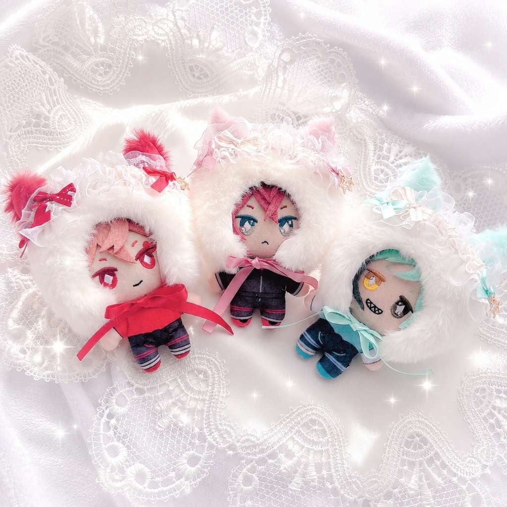 ねこずきん whip cream cat🐱🤍🎀