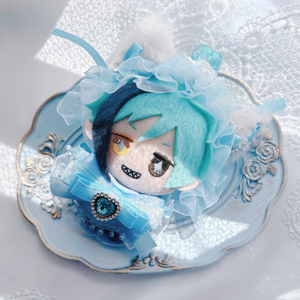 pastel blue cherry 🩵